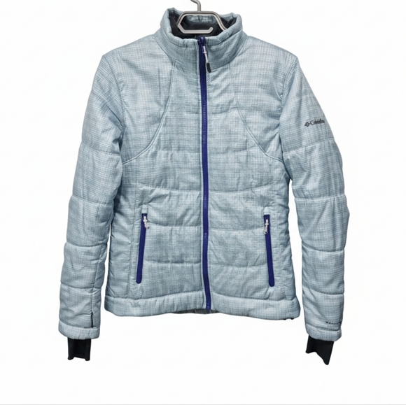Columbia Jackets & Blazers - Columbia omni-heat Women's Light Blue Jacket
